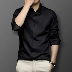 Black -Men's Shirt